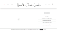 Desktop Screenshot of healthoverheels.com