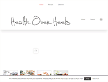 Tablet Screenshot of healthoverheels.com